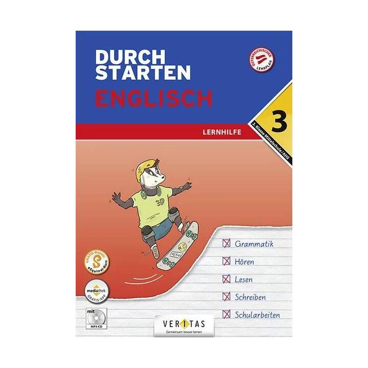 Durchstarten Englisch 3. Klasse Mittelschule/AHS Lernhilfe