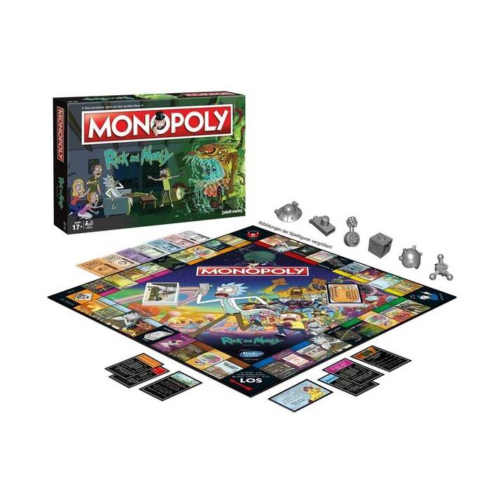 UNIQUE-GAMING PARTNERS Monopoly Rick & Morty (DE)