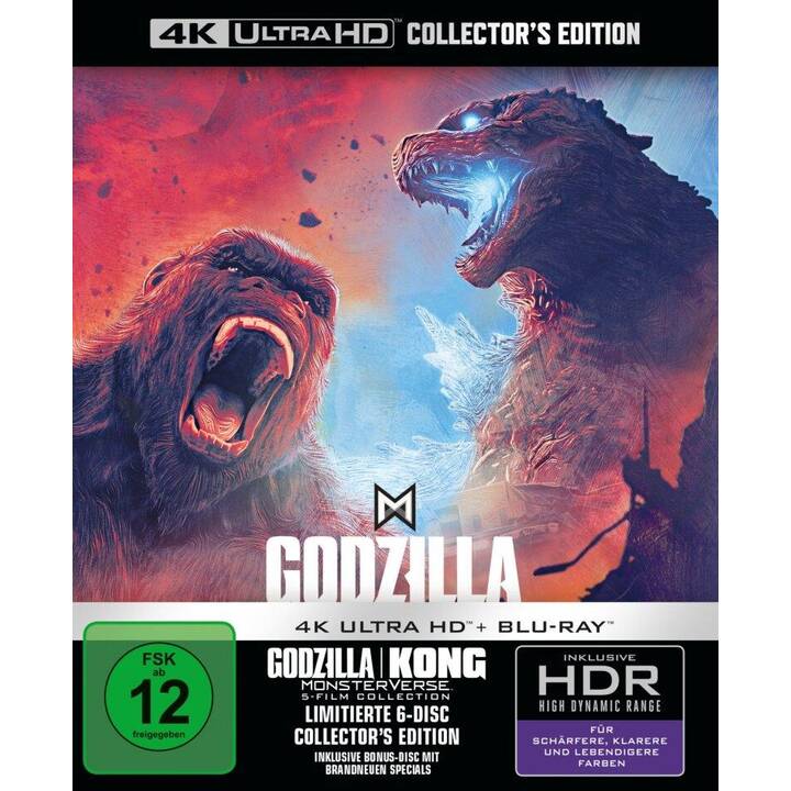 Godzilla / Kong - MonsterVerse (4K Ultra HD, DE, EN)