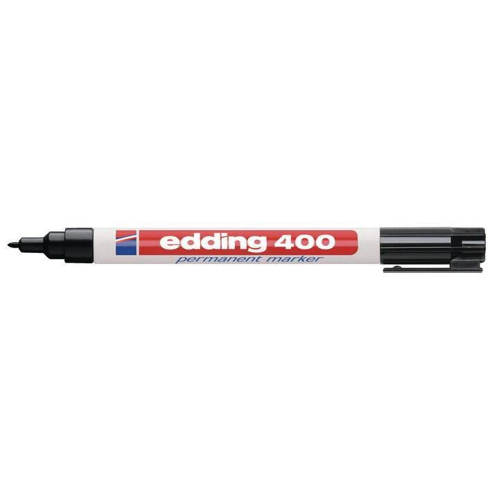 EDDING Permanent Marker (Schwarz, 1 Stück)