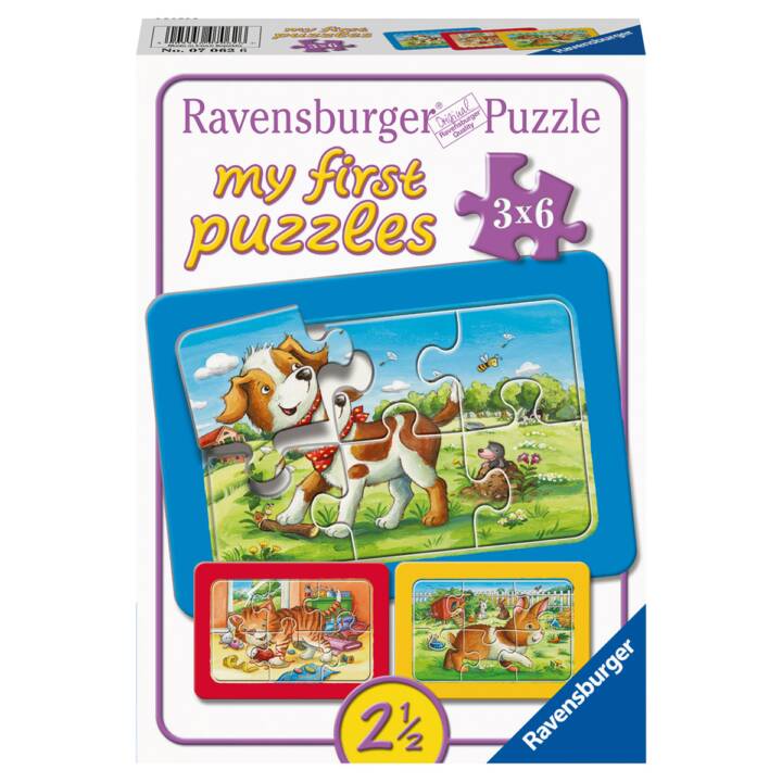 RAVENSBURGER Film et bande dessinée Puzzle (3 x 6 x)