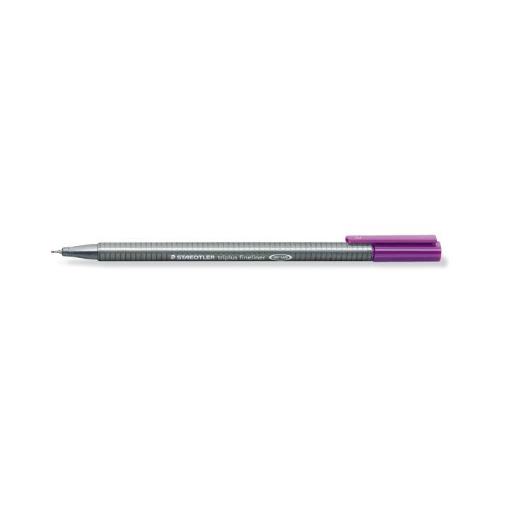 STAEDTLER Triplus 334 Fineliner (Violett, 1 Stück)