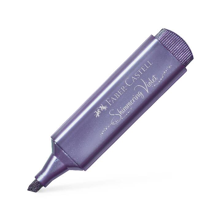 FABER-CASTELL Surligneur 46 Metallic (Pourpre, 1 pièce)