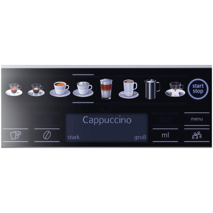 SIEMENS EQ.6 plus s100 (Argento, 1.7 l, Macchine caffè automatiche)