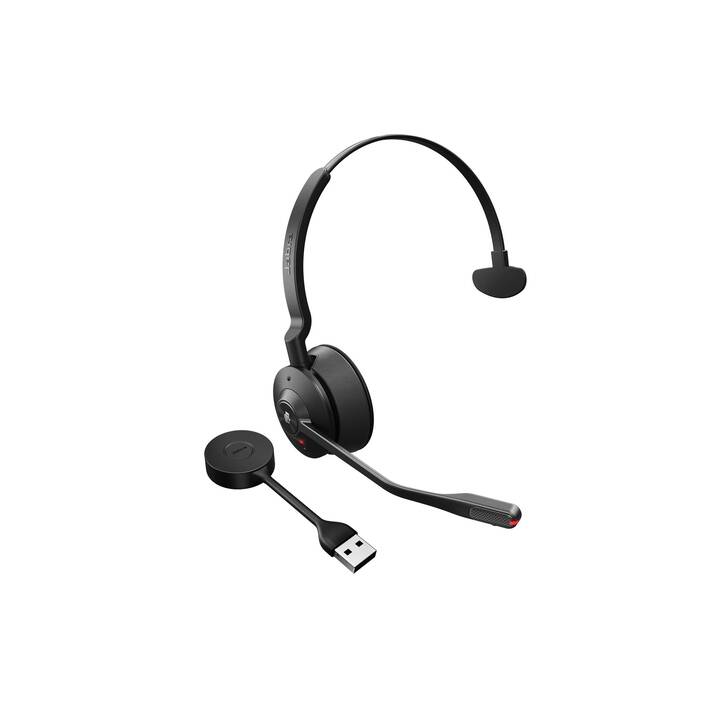 JABRA Office Headset Engage 55 SE (On-Ear, Kabellos, Schwarz)