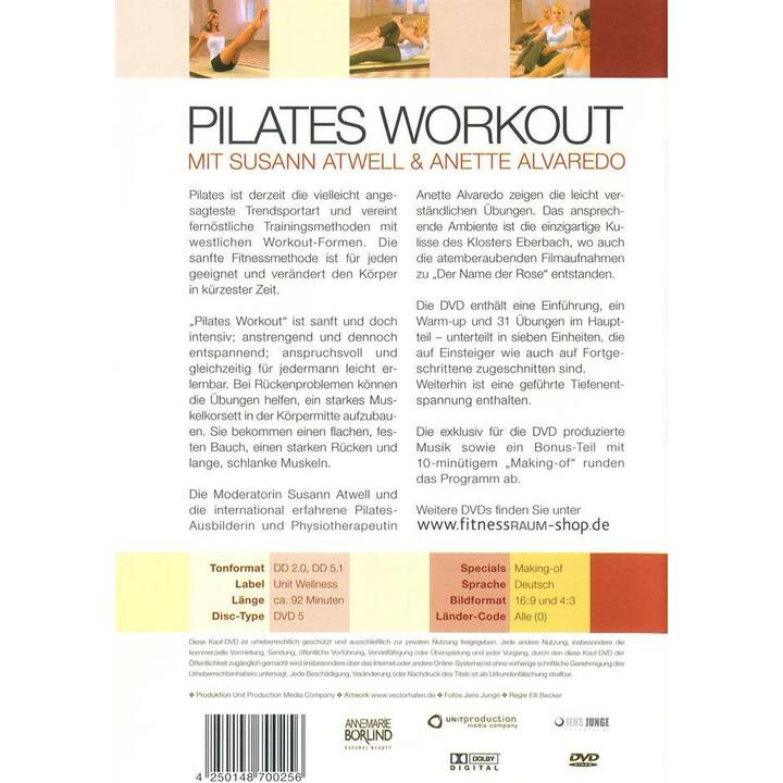 Pilates Workout mit Susann Atwell (DE)