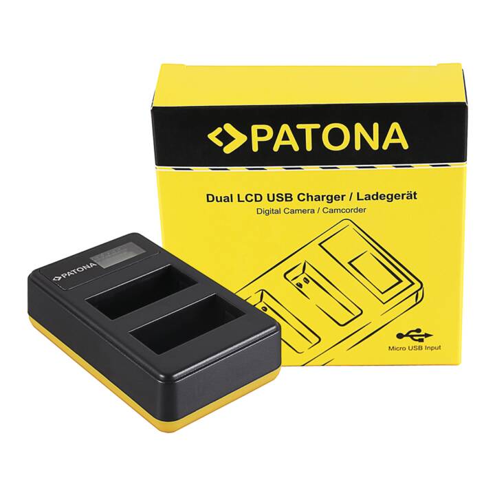 PATONA Canon Kamera-Ladegerät (600 mAh)