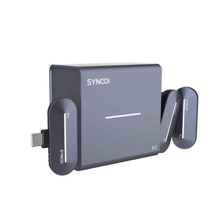 SYNCO Microfono per dispositivi mobili (Grigio)