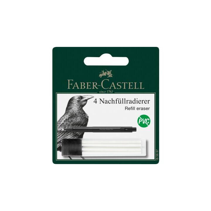 FABER-CASTELL Gomme à effacer Precision  (4 pièce)