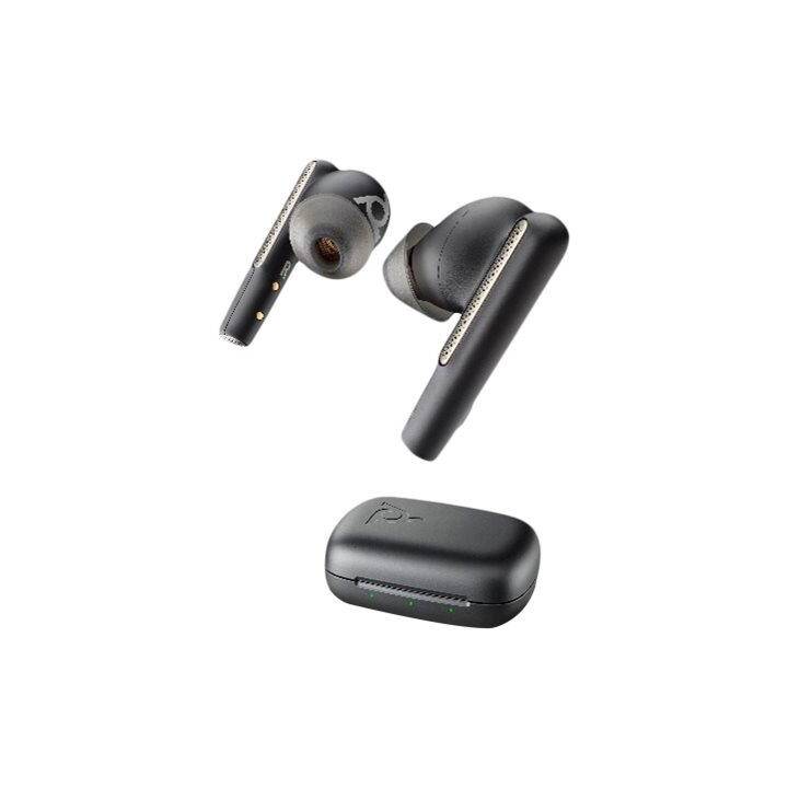 POLY Office Headset Voyager Free 60 (In-Ear, Kabellos, Schwarz)