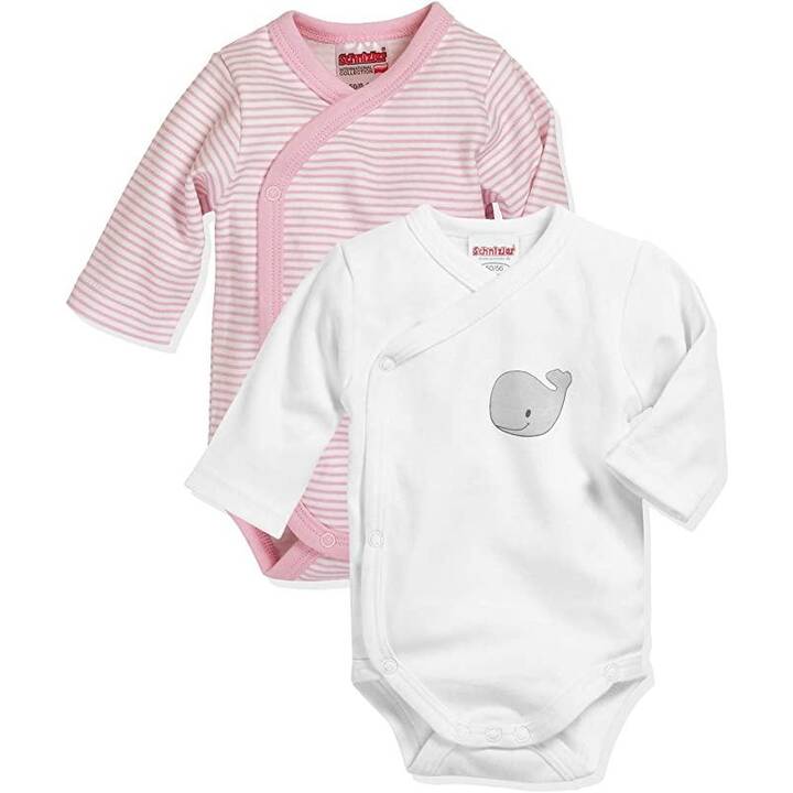 PLAYSHOES Babybody (56, Pink, Weiss)