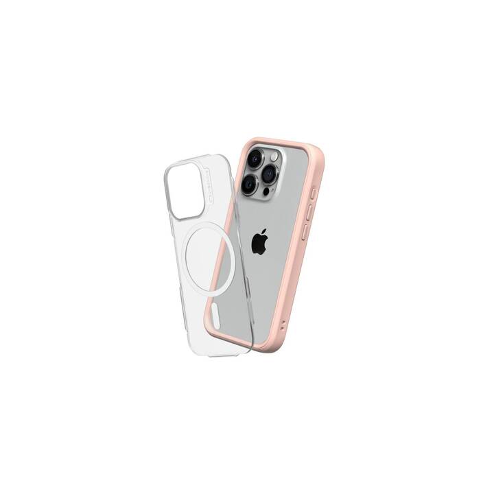 RHINOSHIELD Backcover MagSafe Mod NX (iPhone 15 Pro, Bicolore, Pink, Rose)