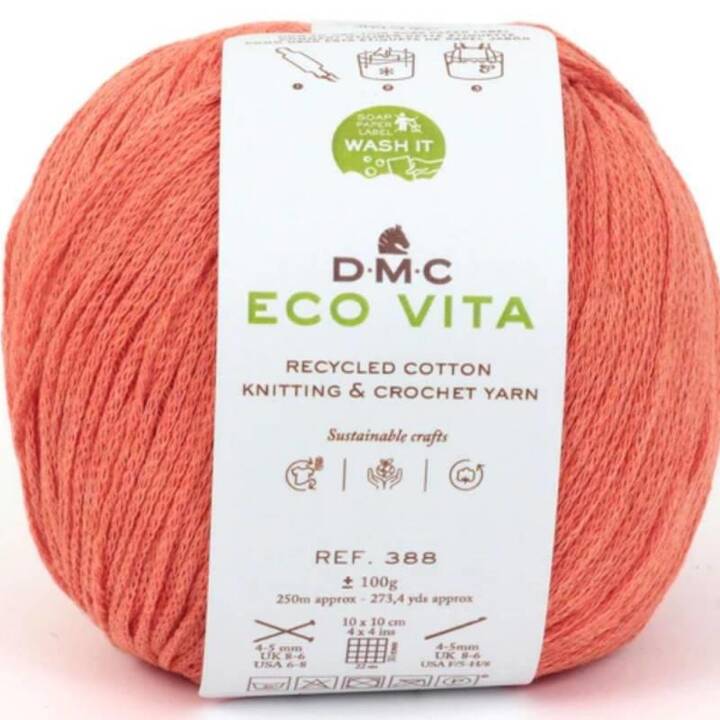 DMC Wolle Eco Vita (100 g, Koralle)