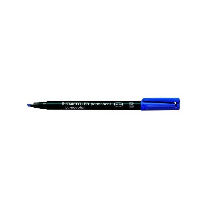 STAEDTLER Permanent Marker Lumocolor 314 B (Blau, 1 Stück)