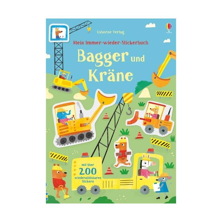 USBORNE PUBLISHING Stickerbuch (Autos)