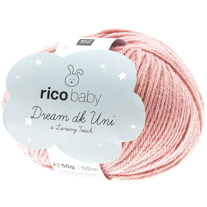 RICO DESIGN Lana (50 g, Pink, Rosa)