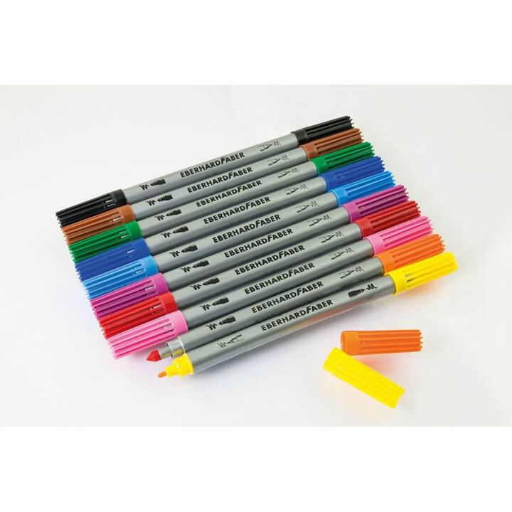 EBERHARDFABER Crayon feutre (Multicolore, 10 pièce)
