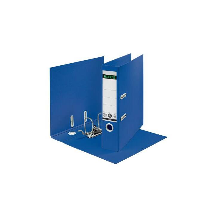 LEITZ Raccoglitore Recycle (A4, 8 cm, Blu)