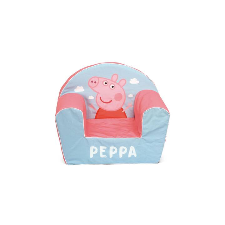 ARDITEX Poltroncina  per bambini Peppa Pig (Blu chiaro, Blu, Rosa, Multicolore)