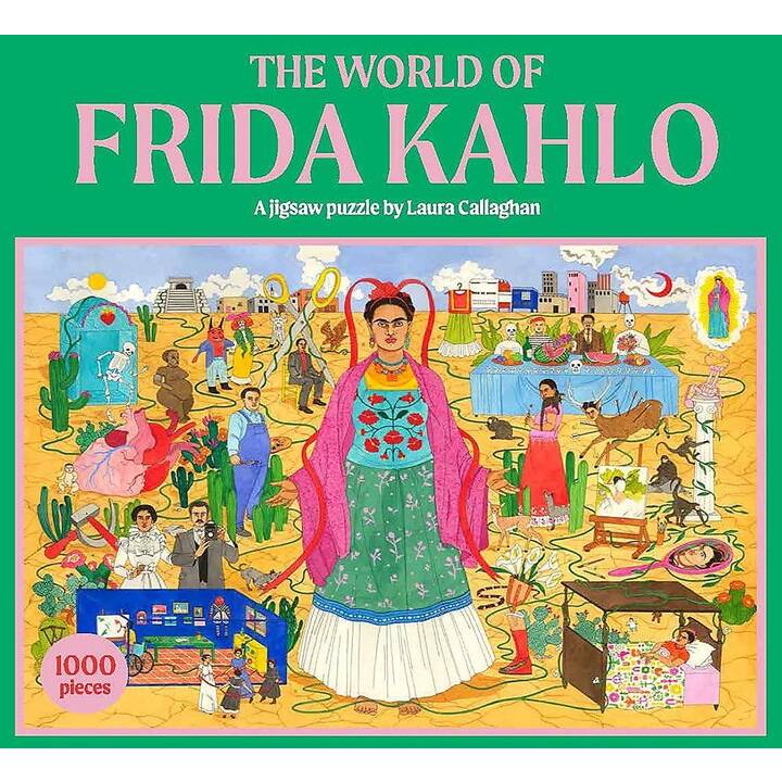 LAURENCE KING VERLAG  The World of Frida Kahlo Puzzle (1000 x)