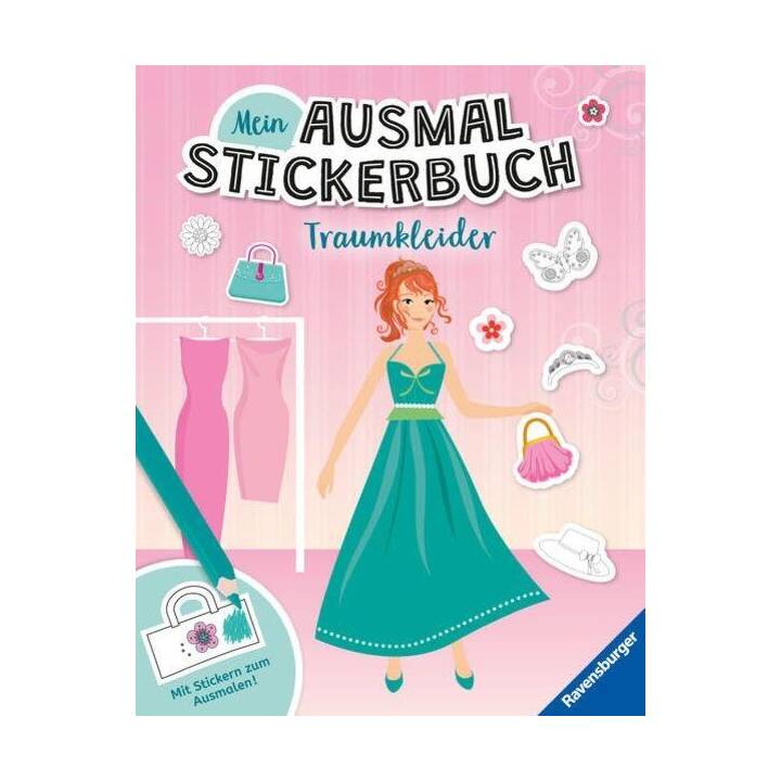 RAVENSBURGER Stickerbuch (Mode, 300 Stück)