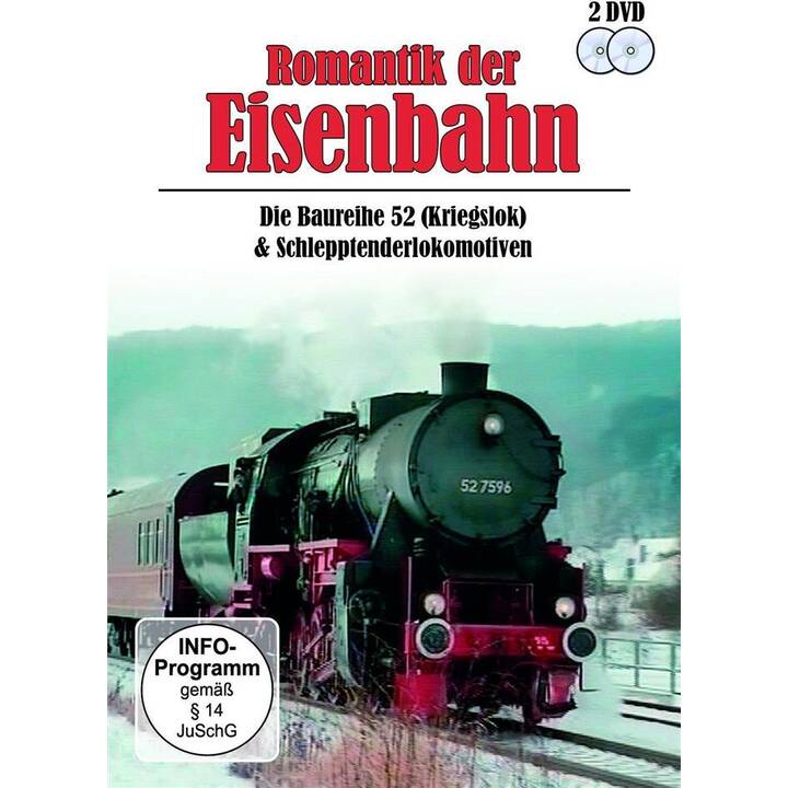 Romantik der Eisenbahn - Baureihe 52 (Kriegslok) & Schlepptenderlokomotiven (DE)