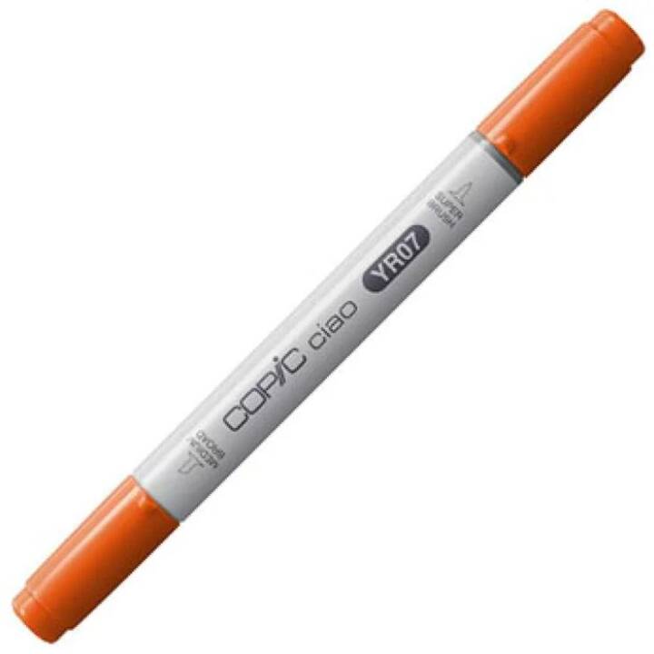 COPIC Marqueur de graphique Ciao YR07 Cadmium Orange (Orange, 1 pièce)