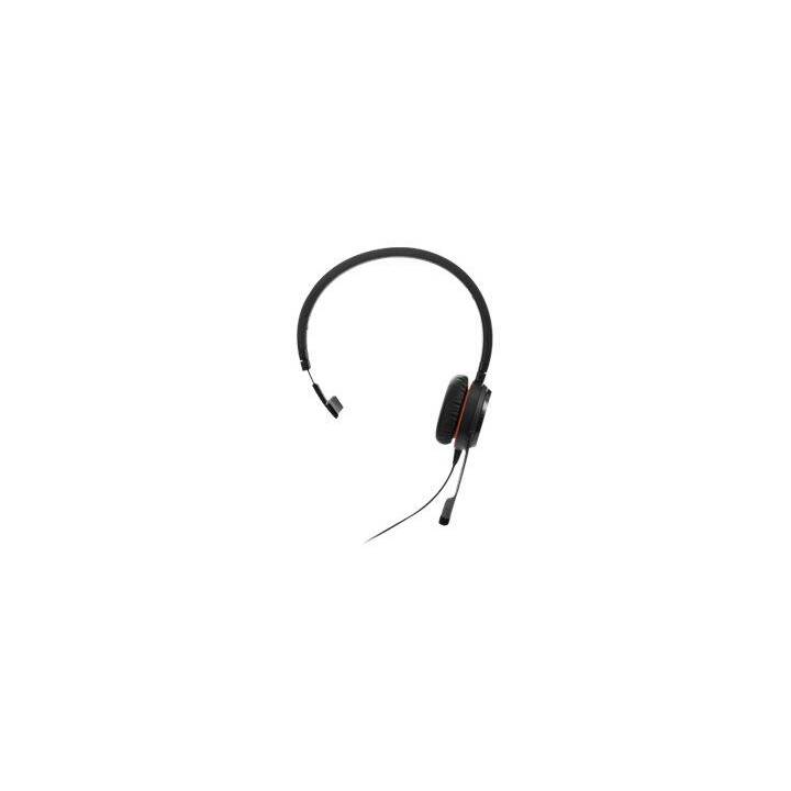 JABRA Office Headset Evolve 30 II (On-Ear, Kabel, Schwarz)