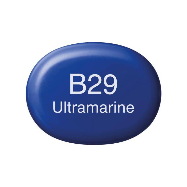 COPIC Grafikmarker Sketch B29 Ultramarine (Blau, 1 Stück)