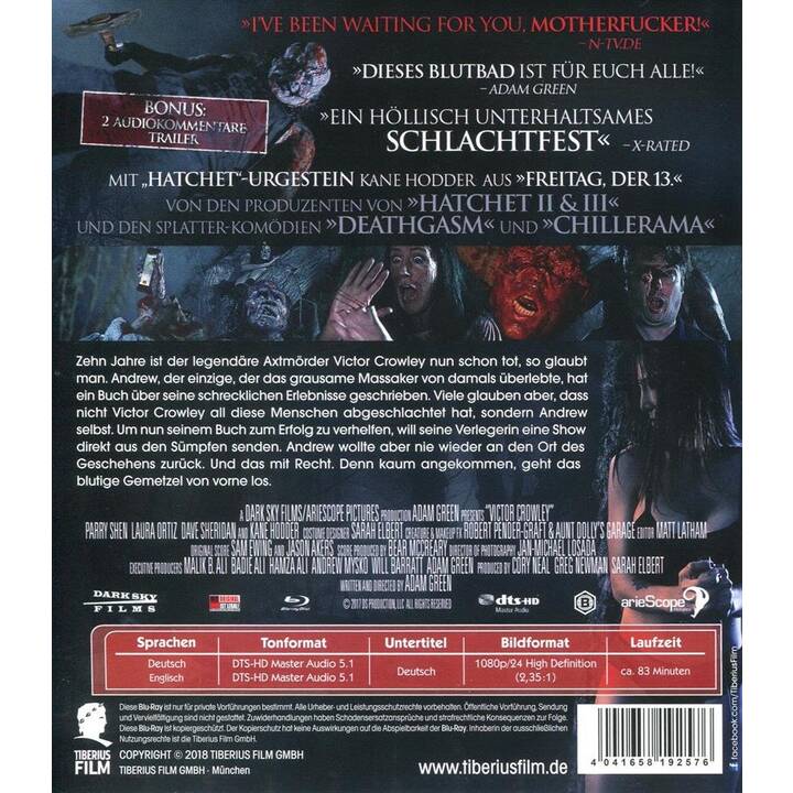 Hatchet - Victor Crowley (DE, EN)