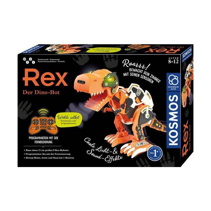 KOSMOS Rex - Der Dino-Bot Scatola di sperimentazione (Paleontologia, Robot, Elettronica ed energia)