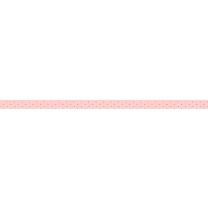 URSUS Washi Tape Set Amor (Rosa, Oro, 10 m)
