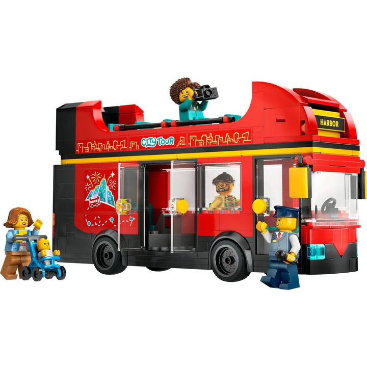 LEGO City Autobus turistico rosso a due piani (60407)