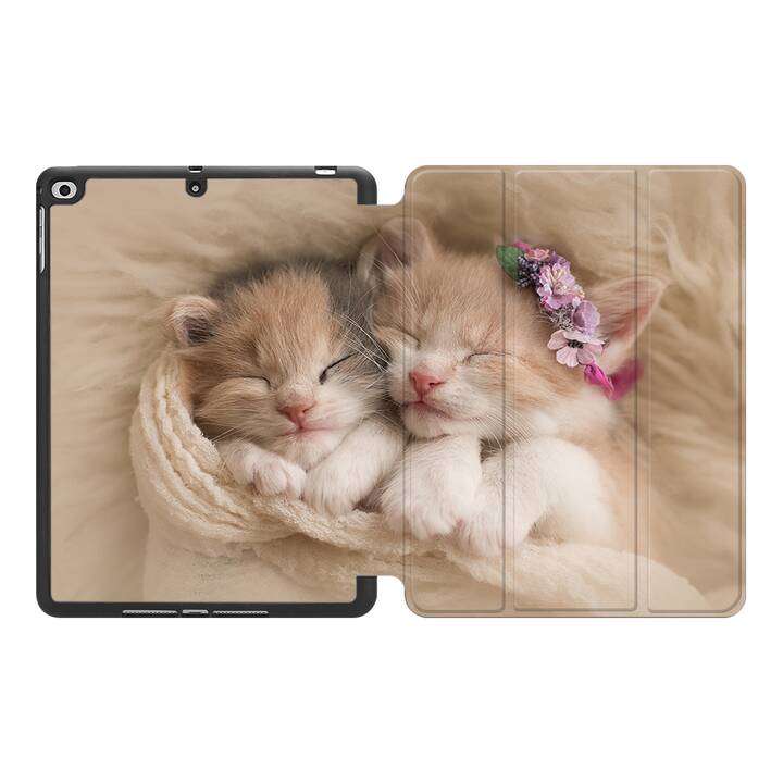 EG MTT Custodia per Apple iPad 10.2" 2019 - Gatto