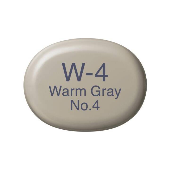 COPIC Marcatori di grafico Sketch W4 Warm Grey (Grigio caldo, 1 pezzo)