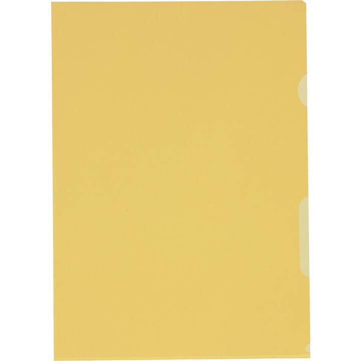 KOLMA RACER Cartellina trasparente Soft (Giallo, A4, 100 pezzo)