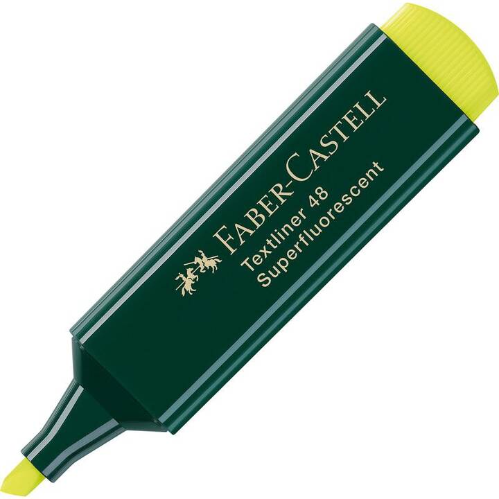 FABER-CASTELL Evidenziatore (Giallo, 1 pezzo)