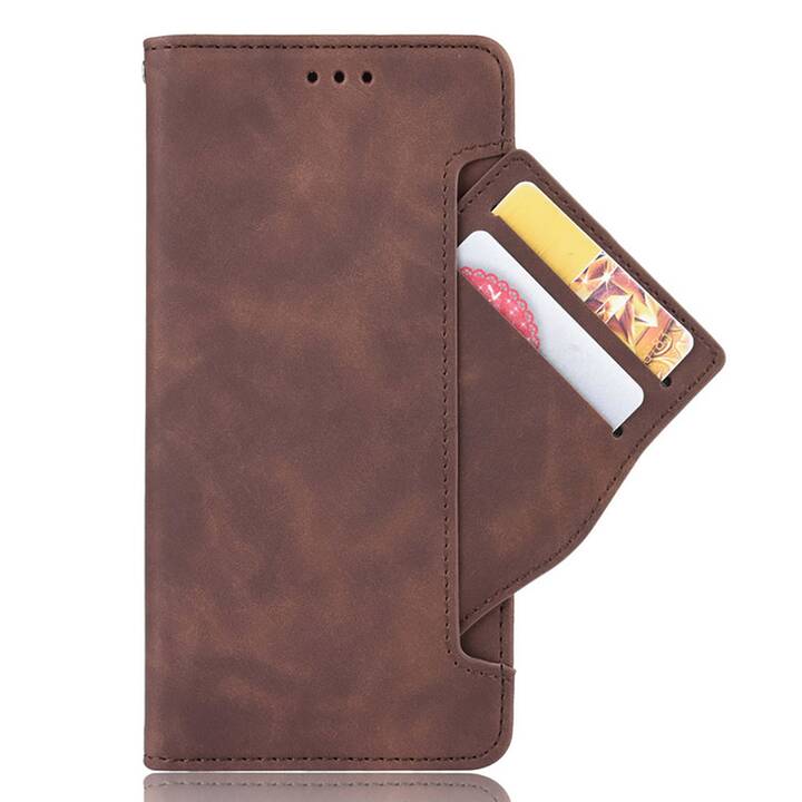 EG Mornrise custodia a portafoglio per Xiaomi Mi 10 lite 6.57 "(2020) - marrone