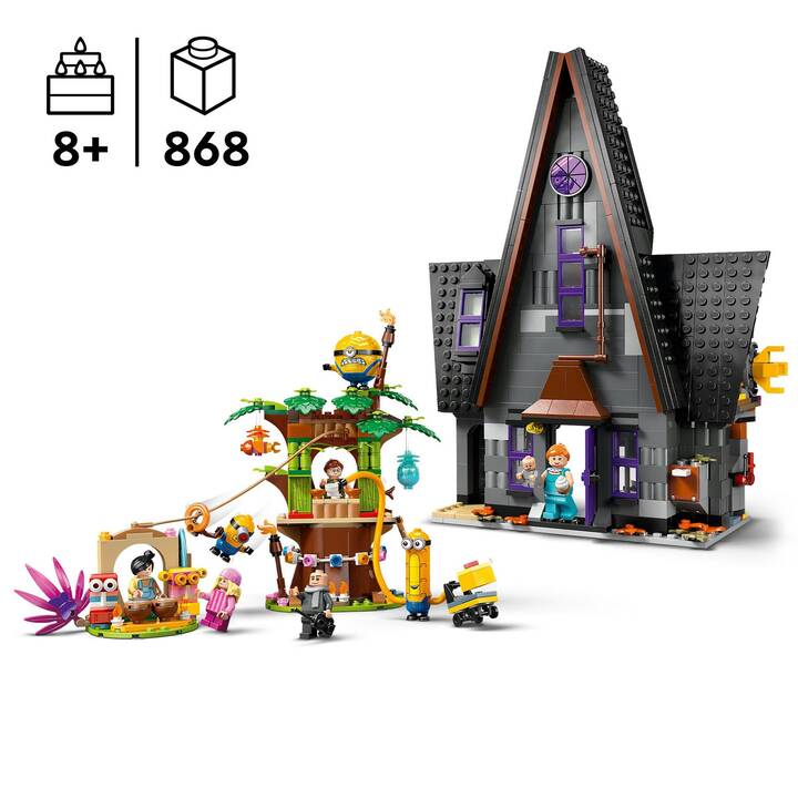 LEGO  Despicable Me Le manoir familial des Minions et de Gru (75583)