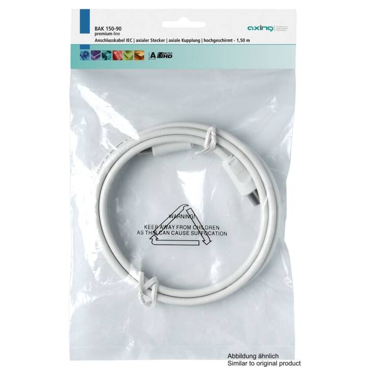 AXING Kabel (IEC, 1.25 m)
