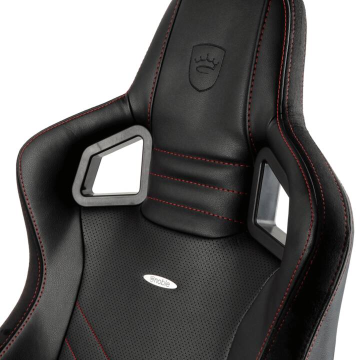 NOBLECHAIRS Gaming Chaise Epic (Noir, Rouge)