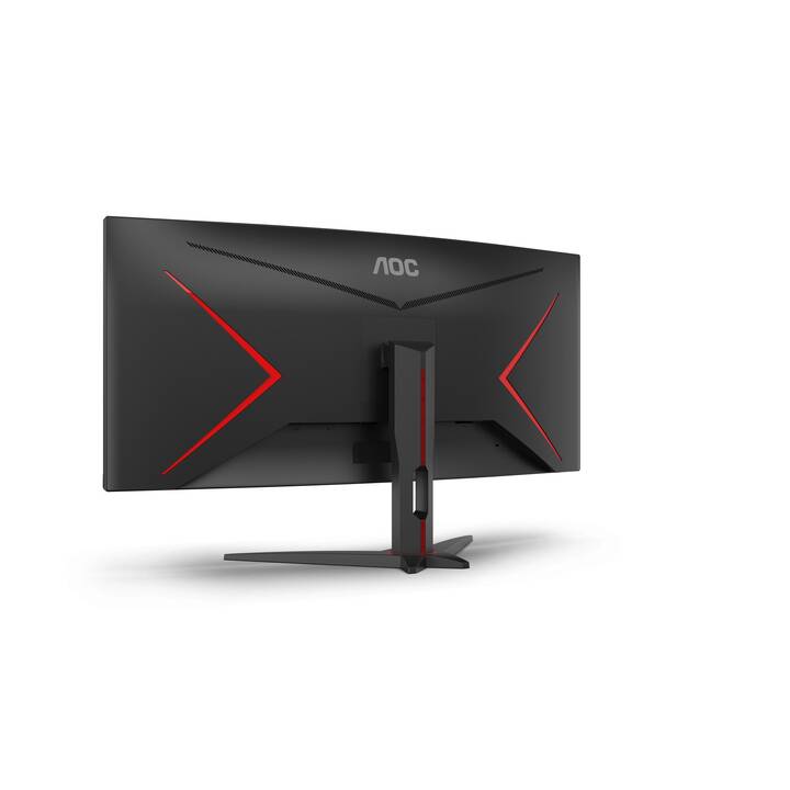 AOC CU34G2XE/BK (34", 3440 x 1440, Schwarz, Rot)