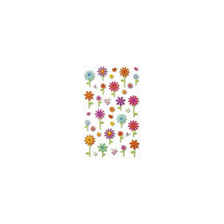 CLAIREFONTAINE 3D-Sticker Cooky  (Blumen)