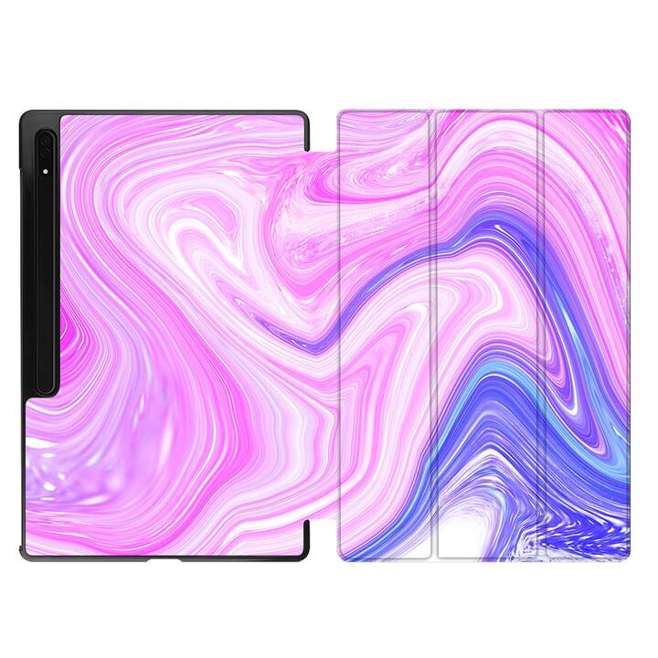 EG coque pour Samsung Galaxy Tab S8 Ultra 14.6" (2022) - Violet - Liquide