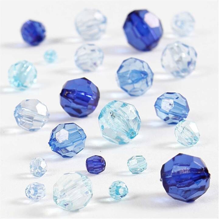 CREATIV COMPANY Perle (45 g, Acrylique, Bleu foncé, Bleu)
