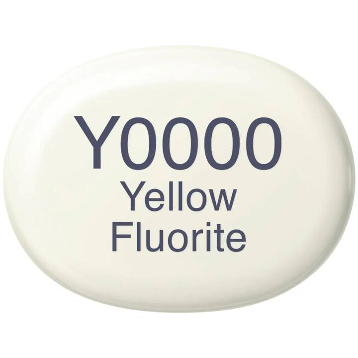COPIC Grafikmarker Sketch Y0000 Yellow Fluorite (Hellgelb, 1 Stück)