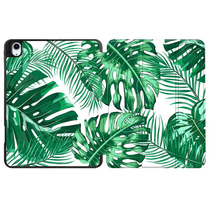 EG coque pour iPad Air 10.9" (2022) 5e génération - vert - feuilles