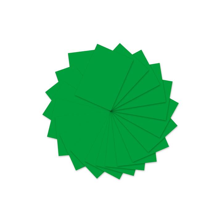 URSUS Papier à dessin de couleur (L'herbe verte, Vert, A4, 100 feuille)