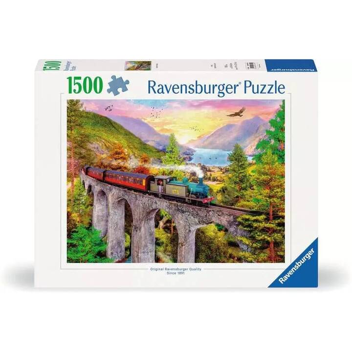RAVENSBURGER Zugfahrt im Herbst Puzzle (1500 Teile)