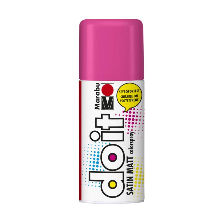 MARABU Spray de couleur (150 ml, Rose, Multicolore)